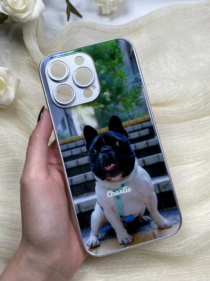 Guarde com carinho os momentos mais emocionantes do seu cão – Personalize a capa do seu telemóvel com a sua fotografia!