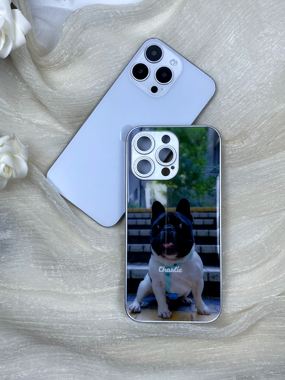 Guarde com carinho os momentos mais emocionantes do seu cão – Personalize a capa do seu telemóvel com a sua fotografia!