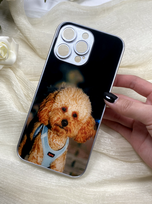 Hold Your Dog's Heartwarming Moments Close – Customize Your Exclusive Dog Photo Phone Case!