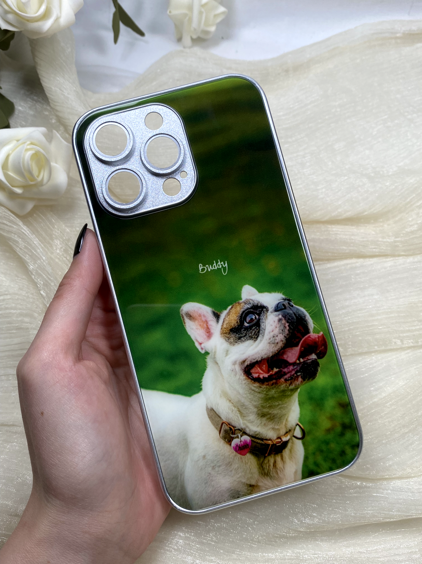 Personalized Phone Shield Highlighting Your Pet: A Lovely Keepsake for Dog Owners