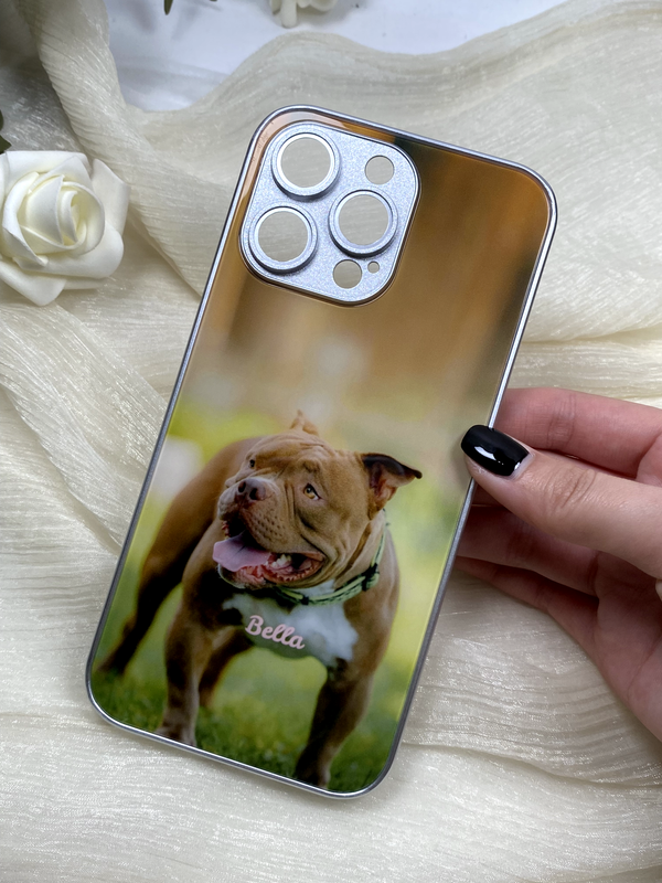 Pawsome Gift for Pet Lovers: Personalized Phone Cover with Adorable Dog Pics