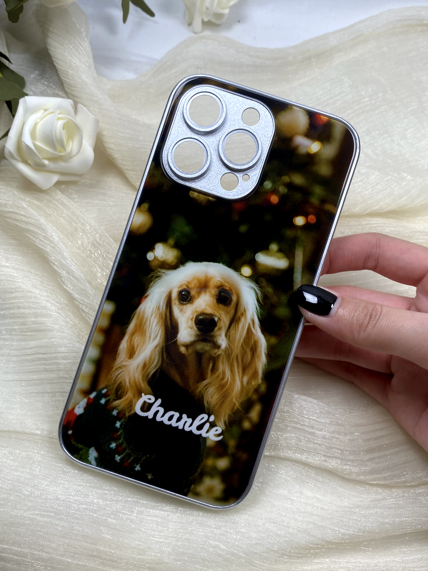 Personalized Phone Shield Highlighting Your Pet: A Lovely Keepsake for Dog Owners