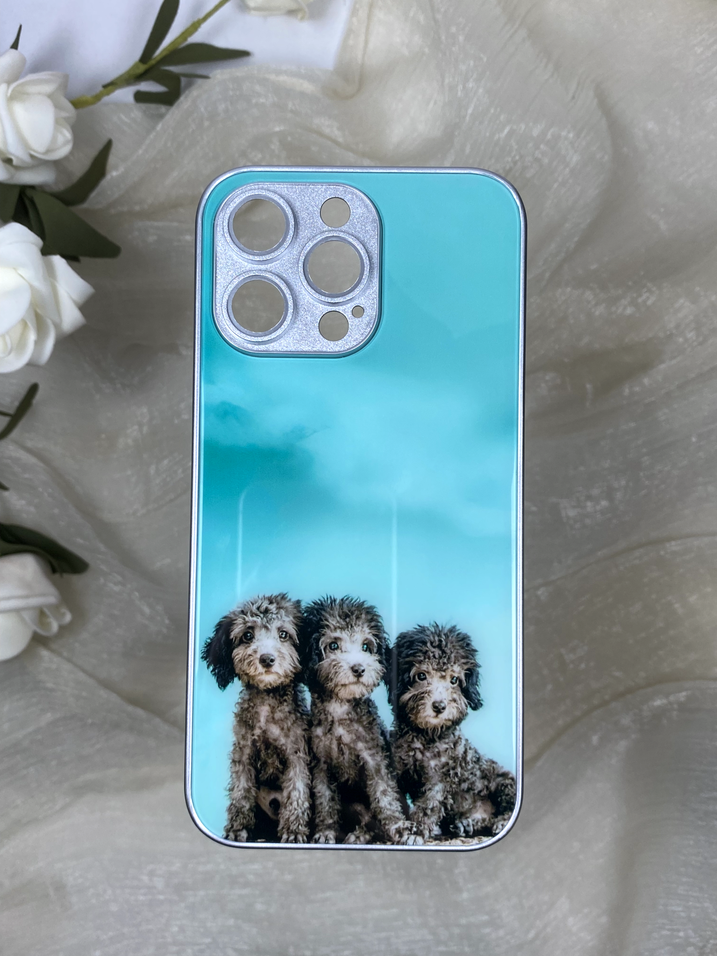 A presença do seu animal de estimação sempre consigo - Capa fotográfica personalizada: uma doce lembrança!