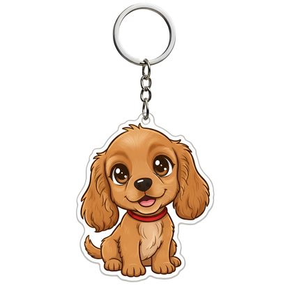 A melhor ideia de presente! O seu animal de estimação, os seus entes queridos, porta-chaves personalizado com retrato chibi para todas as ocasiões.