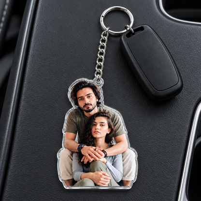 Custom Pet Photo Acrylic Keychain – Upload Your Photo, Create Your Keepsake