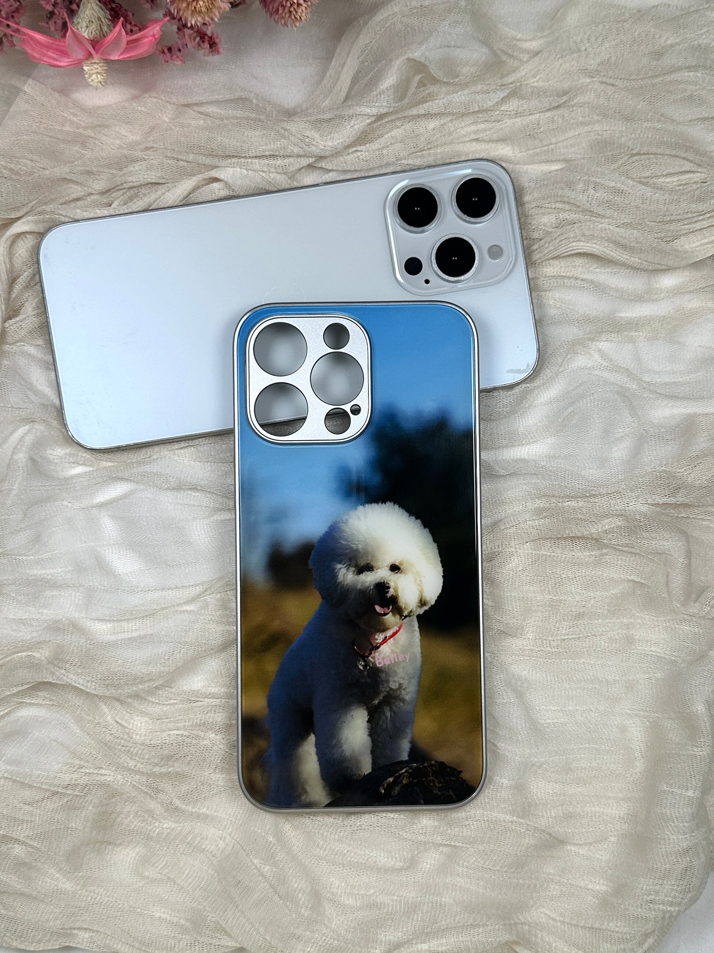 Personalized Dog Mom Gift - Custom Illustrated Pet Phone Cover