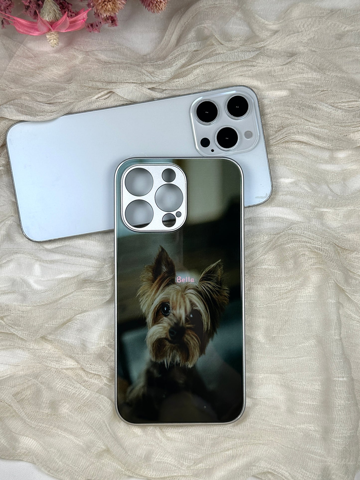 Personalized Dog Mom Gift - Custom Illustrated Pet Phone Cover
