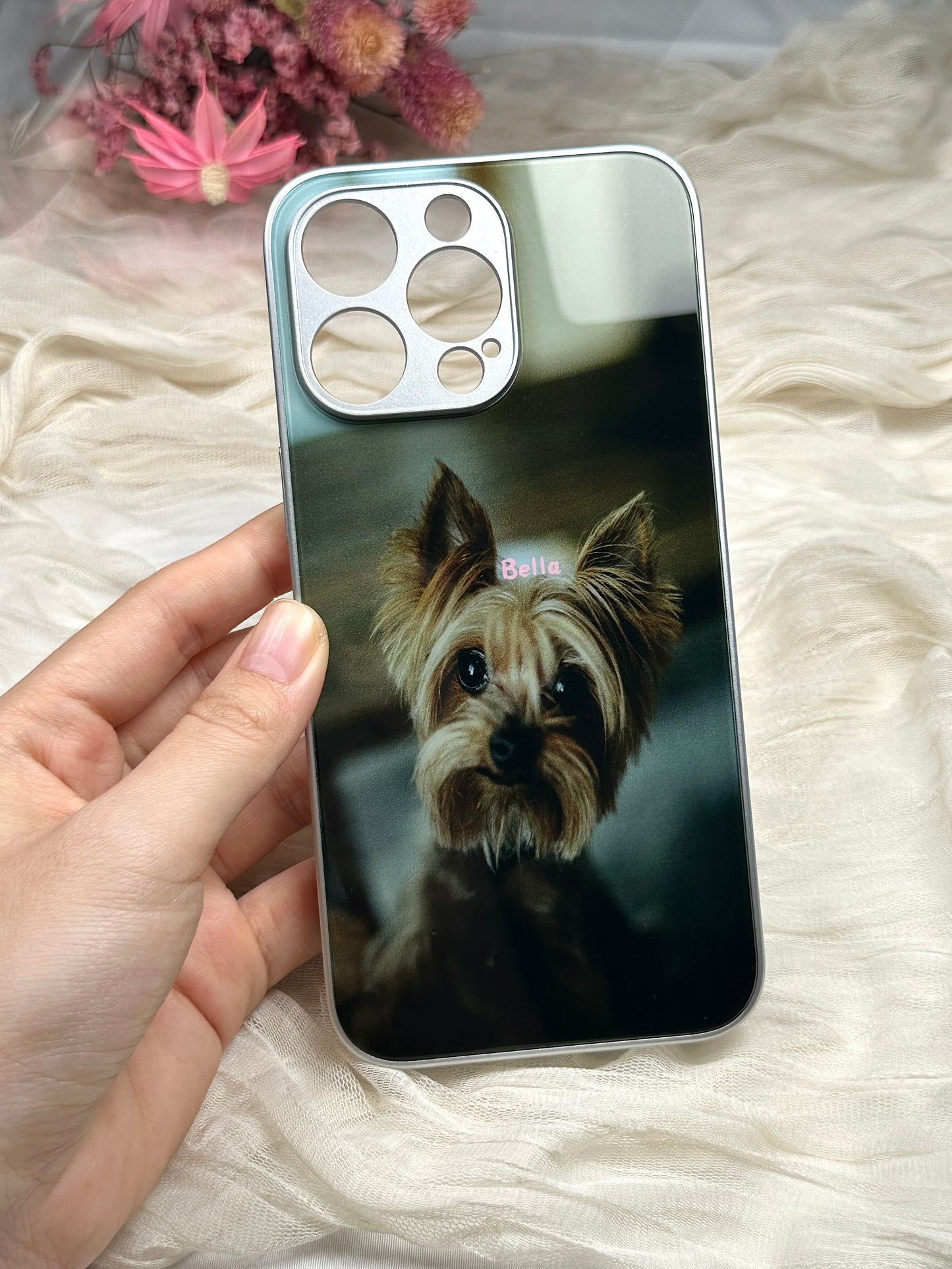 Personalized Dog Mom Gift - Custom Illustrated Pet Phone Cover