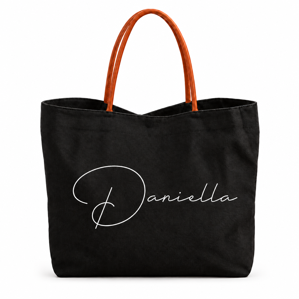 Personalized Tote Bag for Her – Input Your Name, Create Your Own Stylish Bag